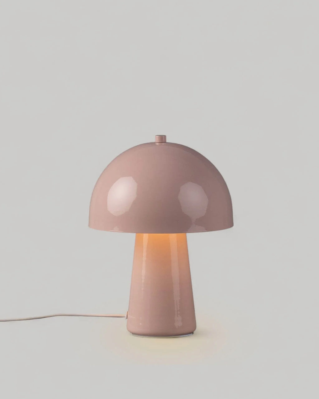 Lampe de table Morel en métal – rose nude