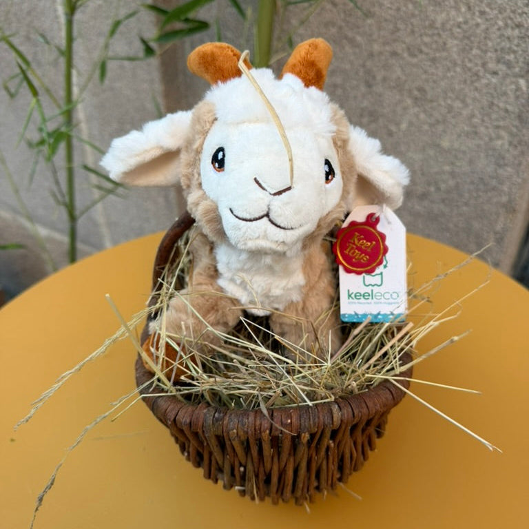 Peluche Monde Enchanté Chèvre 20cm