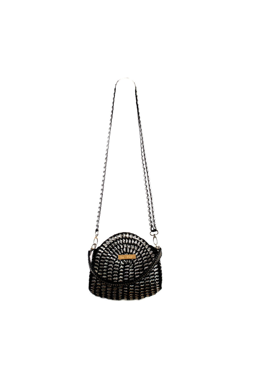 Sac Shell noir – vue 3