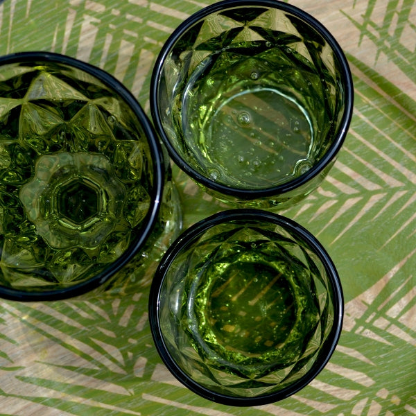 Verre à vin Basic, vert — vue 2