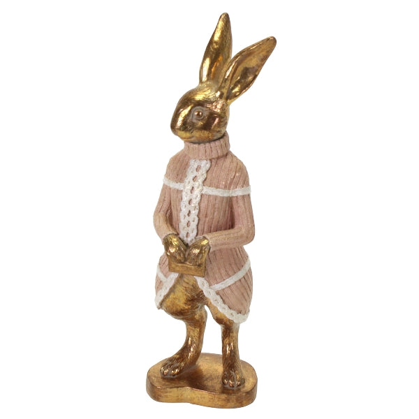 Femme lapin, debout