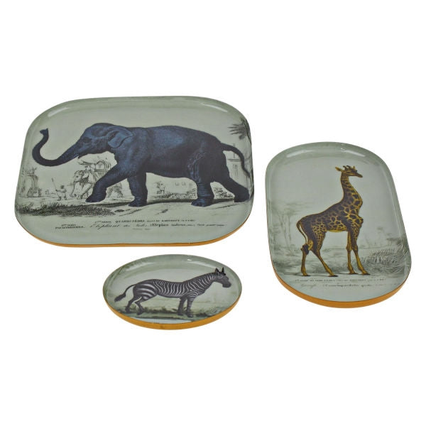 Plateau Set de 3 Safari