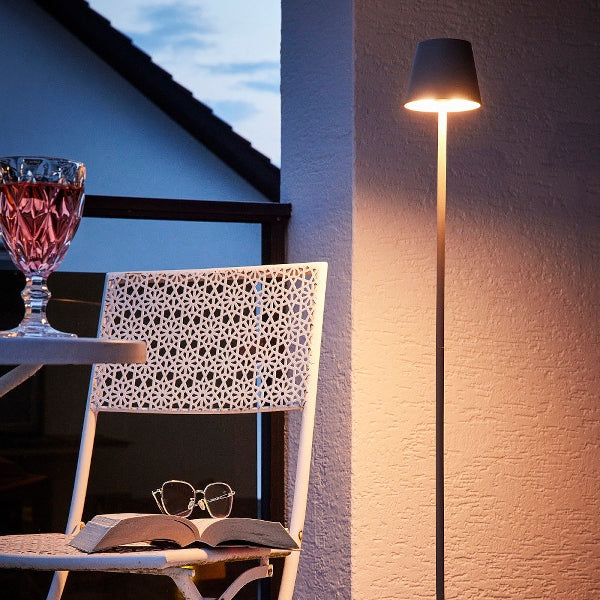 Lampadaire LED Lys taupe — vue 3