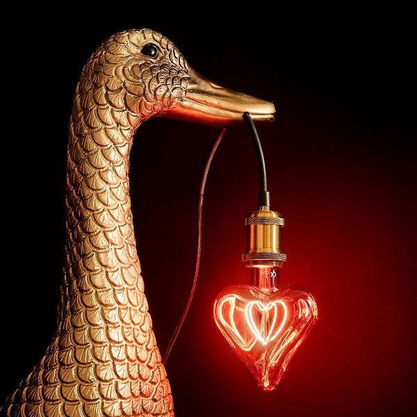 Ampoule LED Cœur, rouge — vue 2