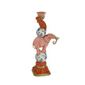 Bougeoir oiseau sur éléphant, rose