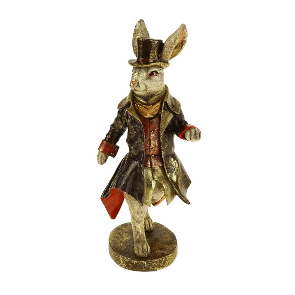 Figurine de lapin maître , multicolore