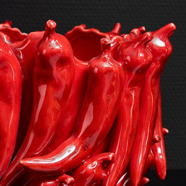 Vase Chili rouge Bordeaux — vue 4