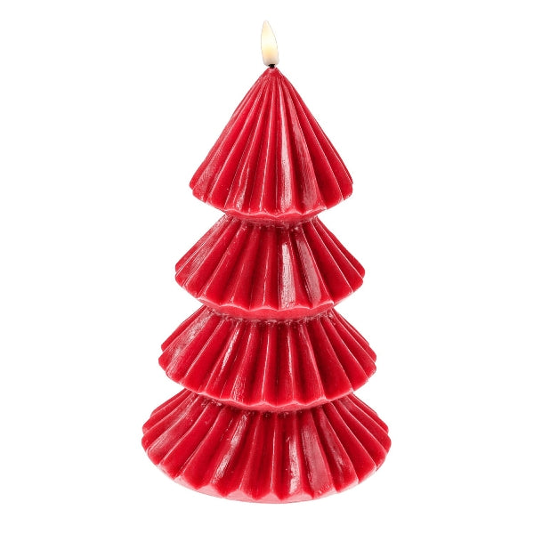 Bougie led flamme 3D rouge