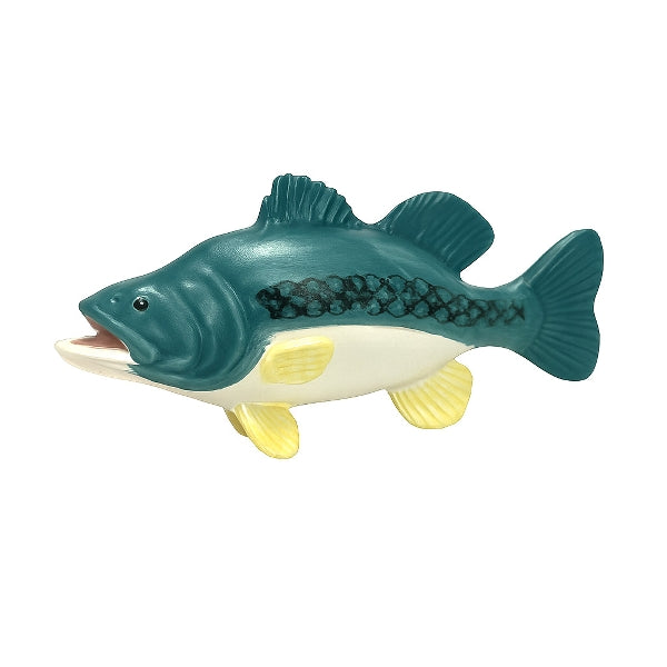 Poisson, bleu/jaune