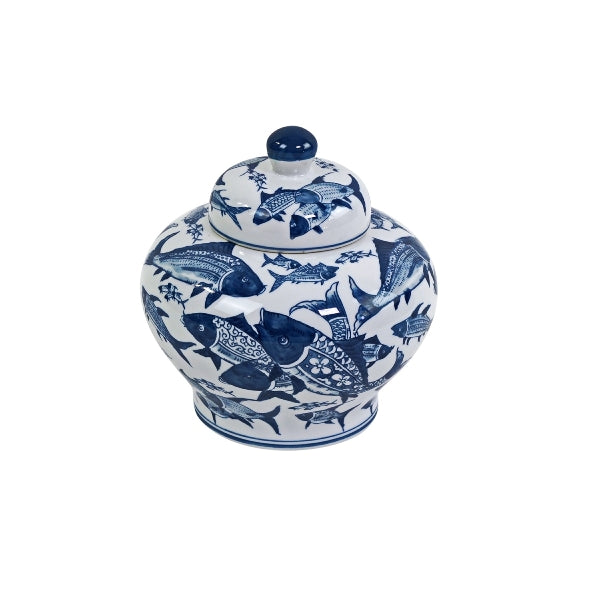 Vaso con coperchio Deep Sea