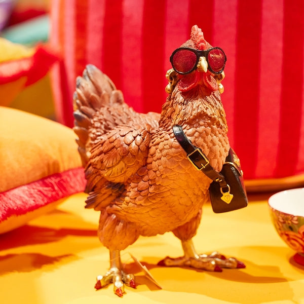 Poulet fou, multicolore — vue 2