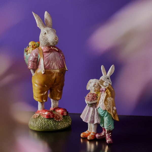 Figurine décorative selfie bunnys — vue 3