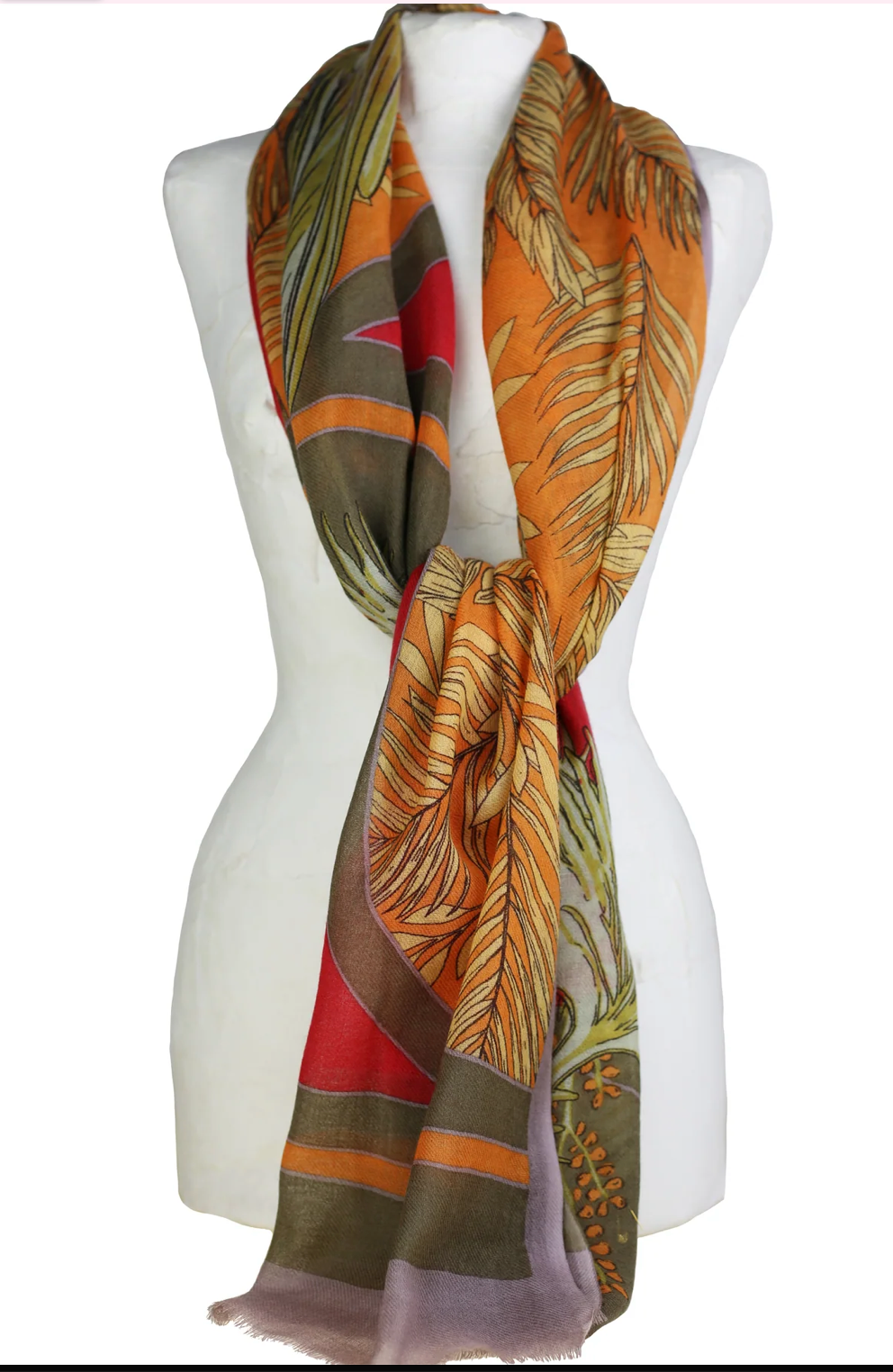 Étole Manaüs orange – Supplément d’Am