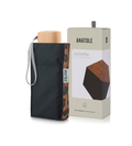 Mini parapluie Juliette – noir et léopard – vue 1