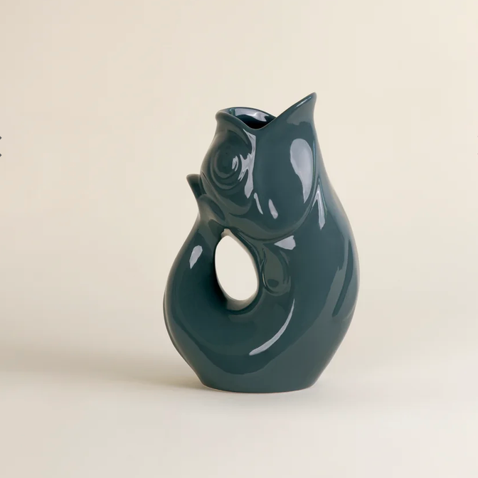 Carafe Poisson GlouGlou 1 L – Eucalyptus brillant – Charolles