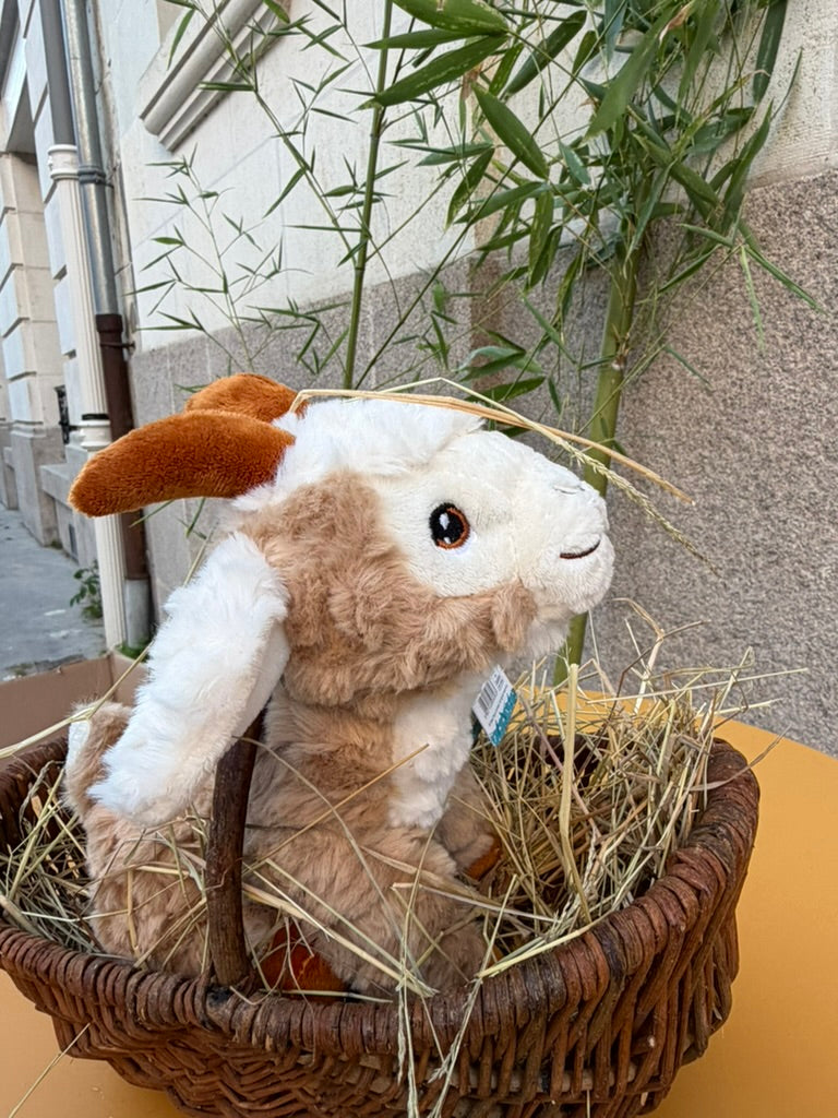 Peluche Monde Enchanté Chèvre 20cm