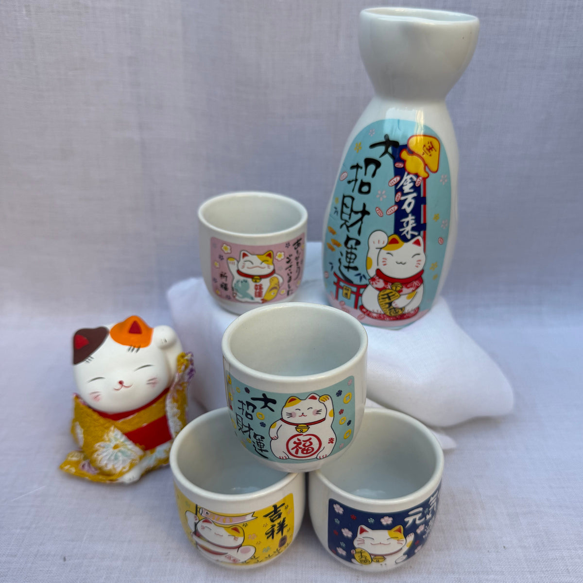Coffret Saké kitty
