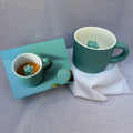 Mug turquoise Maneki