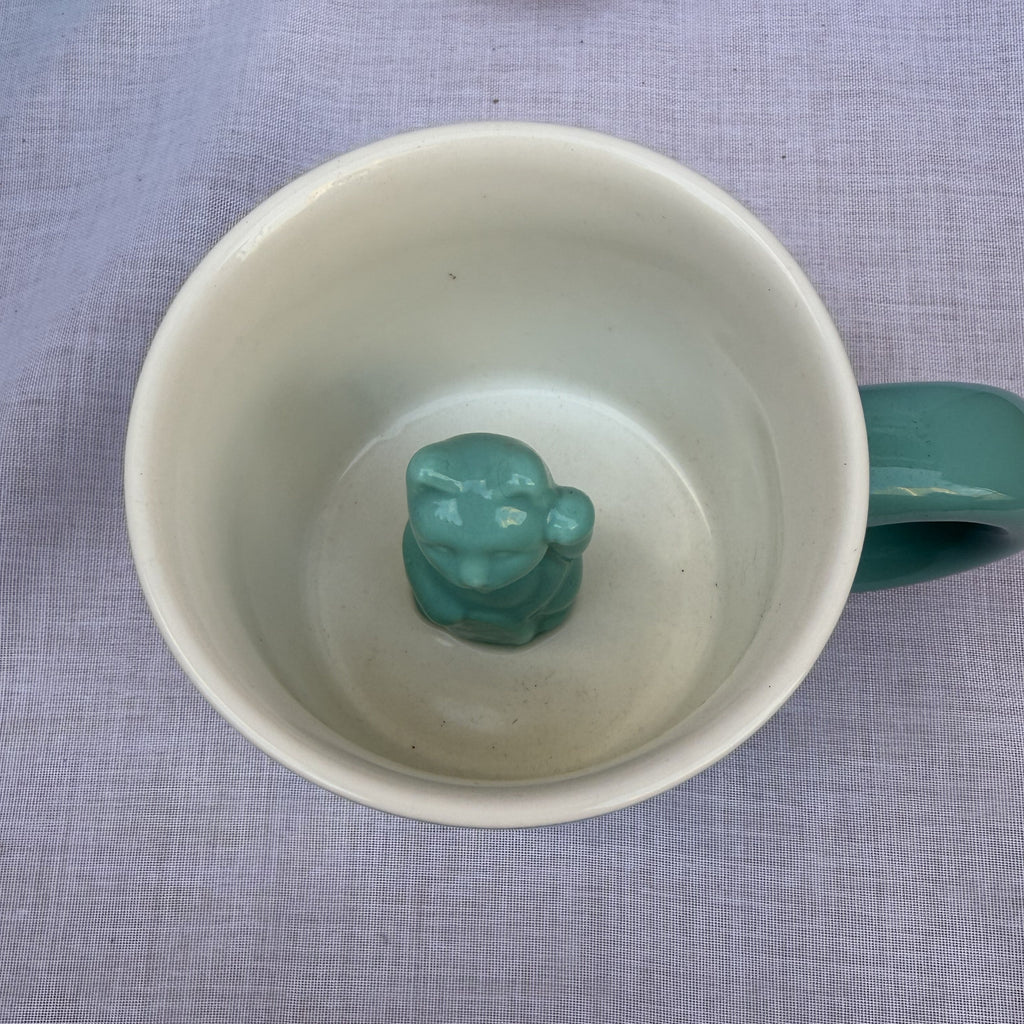 Mug turquoise Maneki
