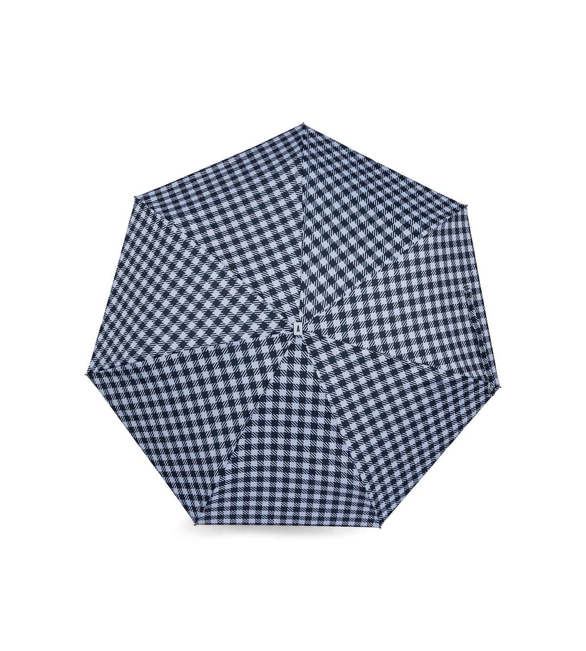 Mini parapluie Kensington – vichy noir – vue 1