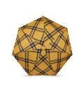 Mini parapluie Finsbury – tweed jaune et bleu nuit – vue 1