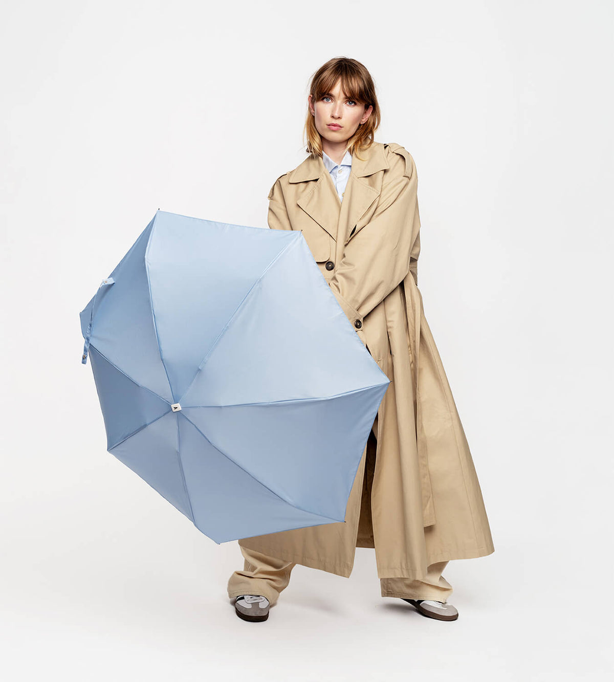 Mini parapluie Astrid – bleu ciel – vue 3