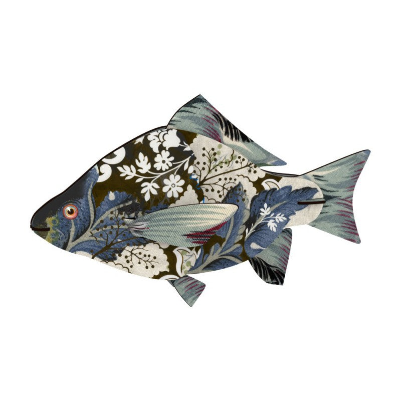 Grand poisson décoratif Carpe Diem – vue 1