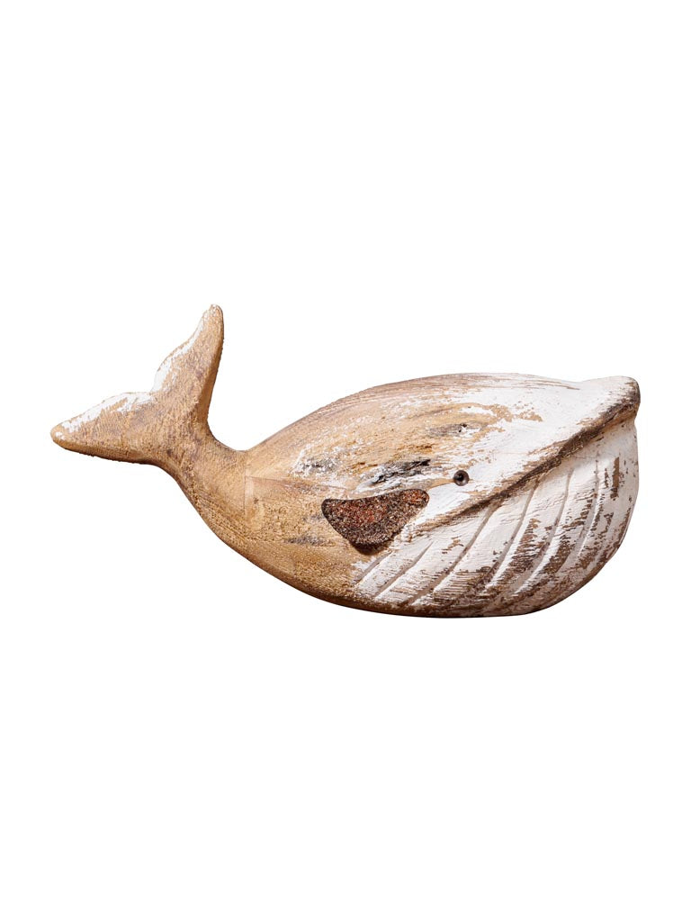 Baleine en bois naturel - vue 2