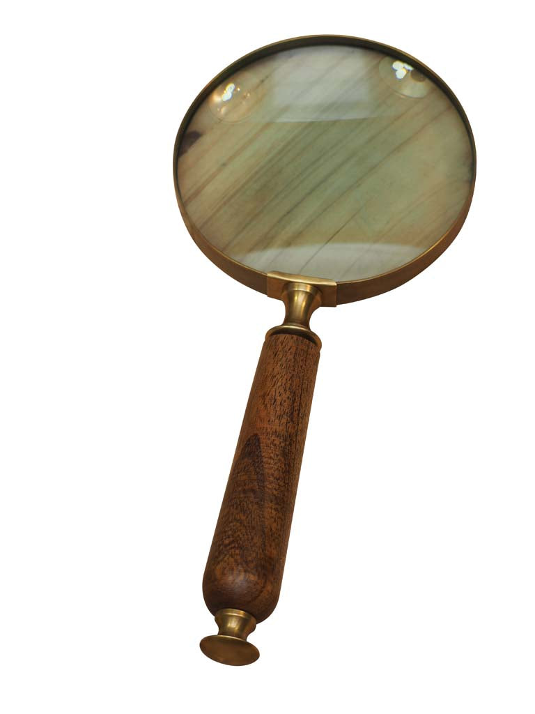 Loupe manche bois - vue 2