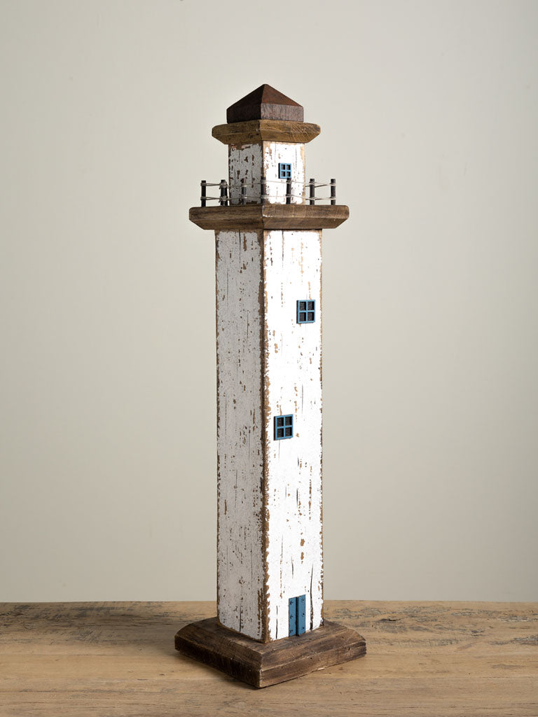 Grand phare bois blanc - vue 2