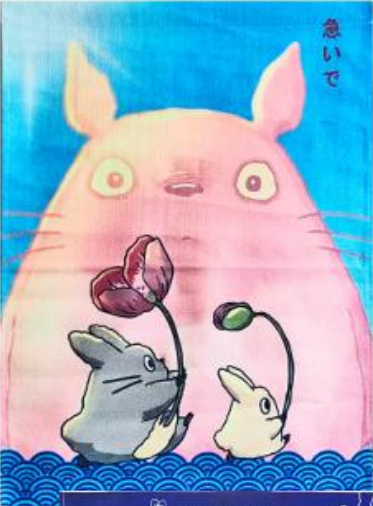 Kakémono japonais Totoro