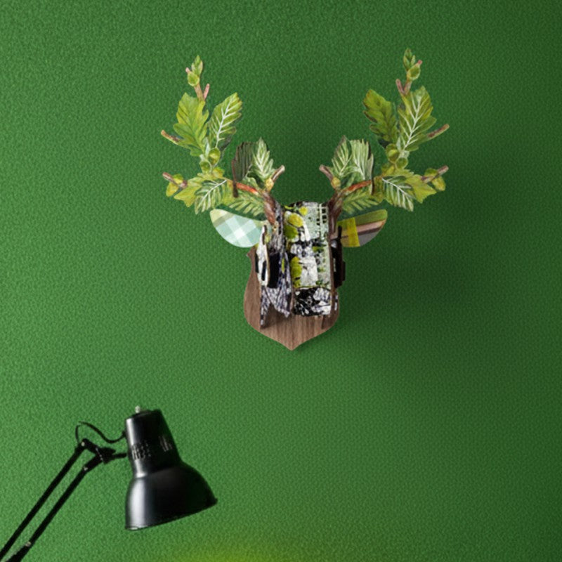 Tête de cerf Lovers’ Oak – vue 2