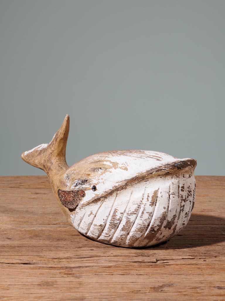 Baleine en bois naturel - vue 3