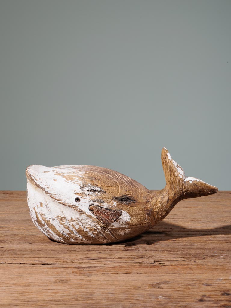 Baleine en bois naturel - vue 5