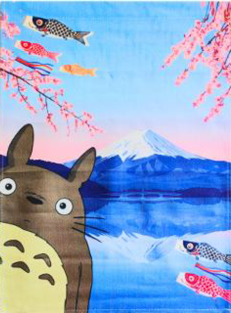 Kakémono japonais Totoro